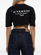 BLACK COTTON T-SHIRT Givenchy