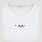 WHITE STRETCH COTTON TANK TOP Givenchy