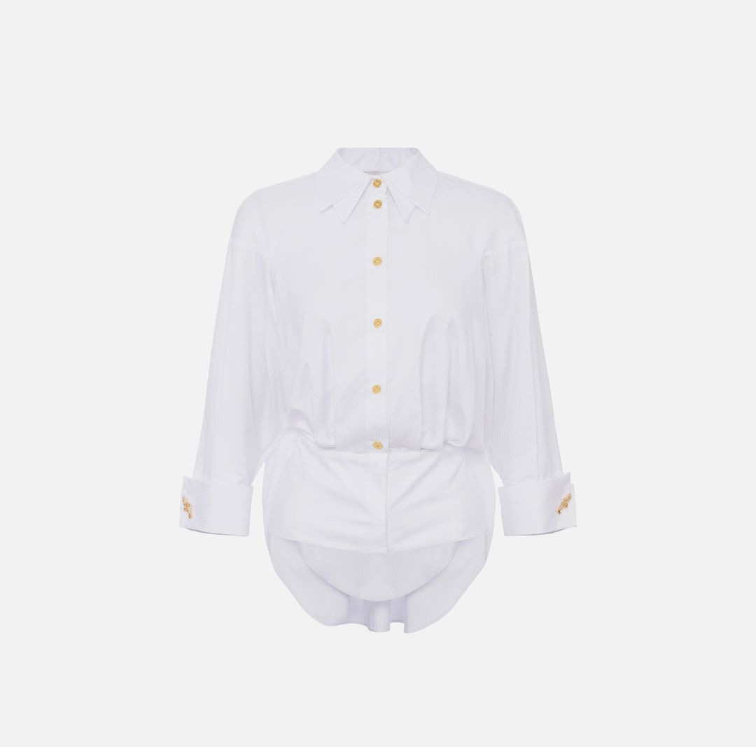 COTTON SHIRT Elisabetta Franchi 100BIANCO 34