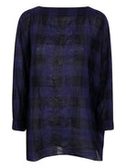 "CAMICIA QUADRATO" 5 CM CHECKED SHIRT DANIELA GREGIS