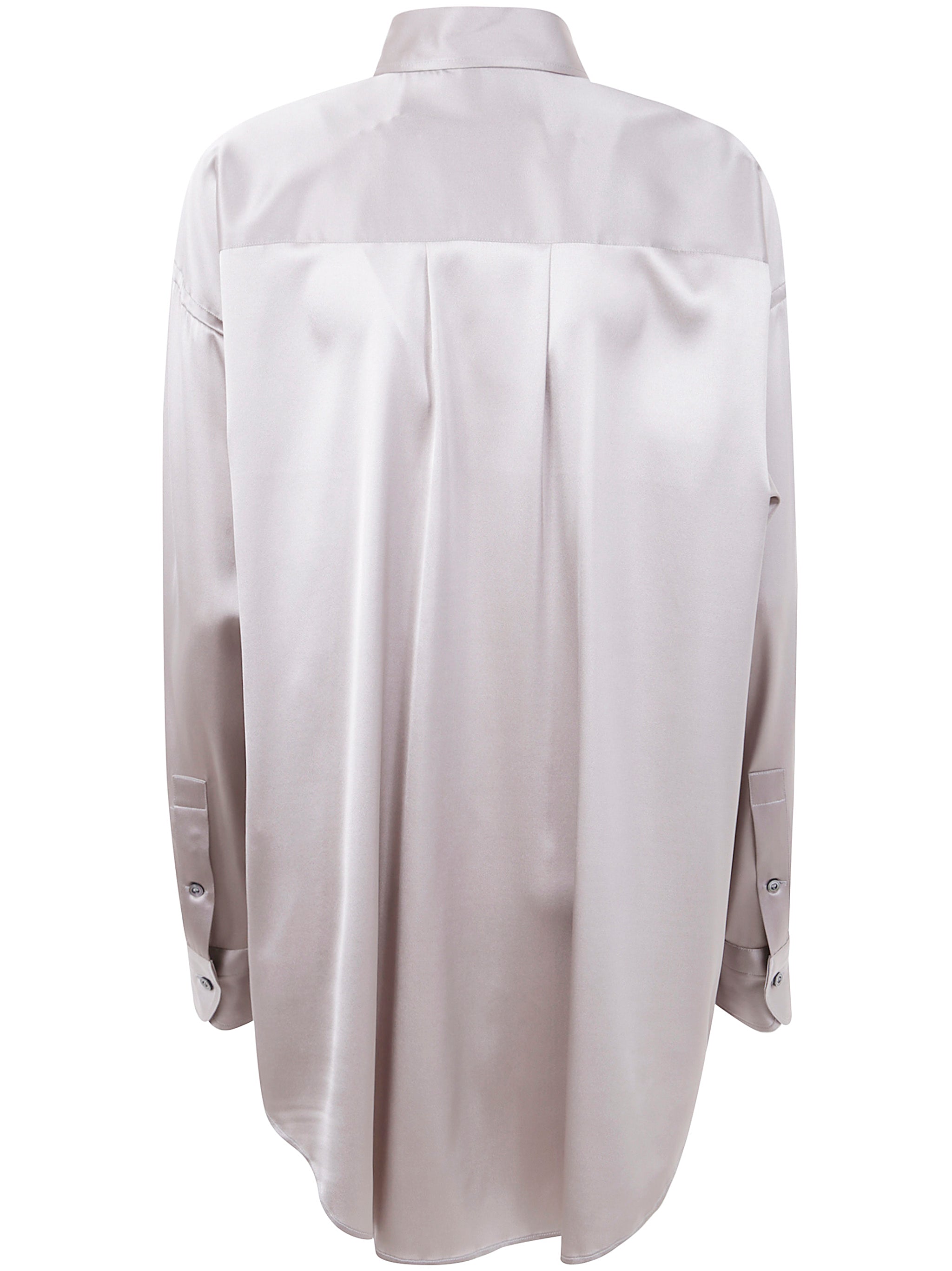 STRETCH SILK SATIN RELAXED FIT SHIRT Tom Ford