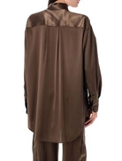 STRETCH SILK SATIN RELAXED FIT SHIRT Tom Ford