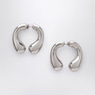 P HELIX SILVER EARRINGS PANCONESI METAL One size