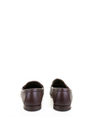 MOCCASIN IN DARK BROWN LEATHER HENDERSON