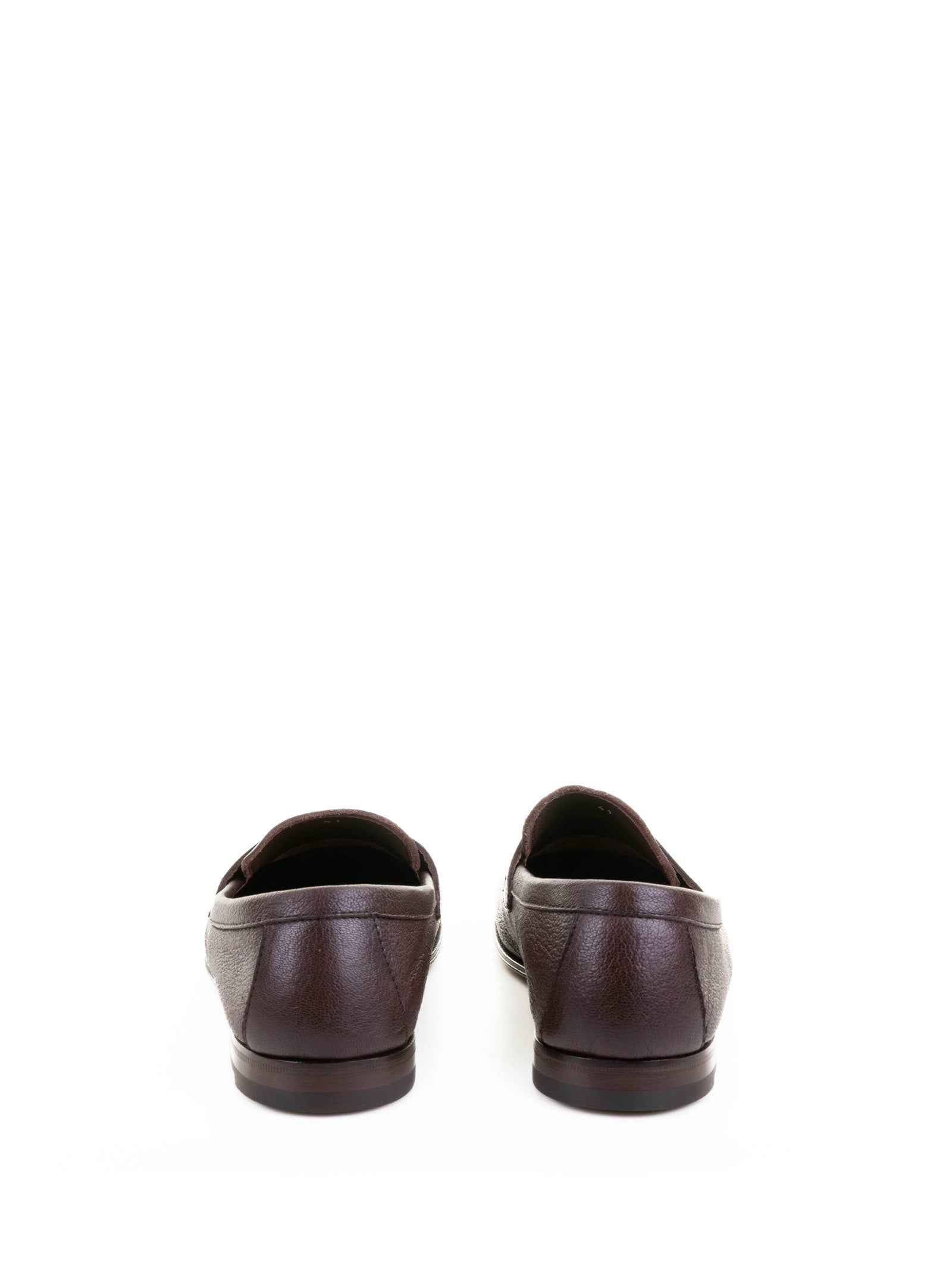 MOCCASIN IN DARK BROWN LEATHER HENDERSON