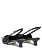BLACK RUBBER HEELED SHOES Aeyde