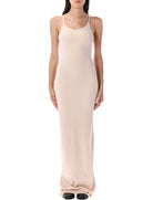 LONG TANK DRESS ETERNE DUSTY PINK XS