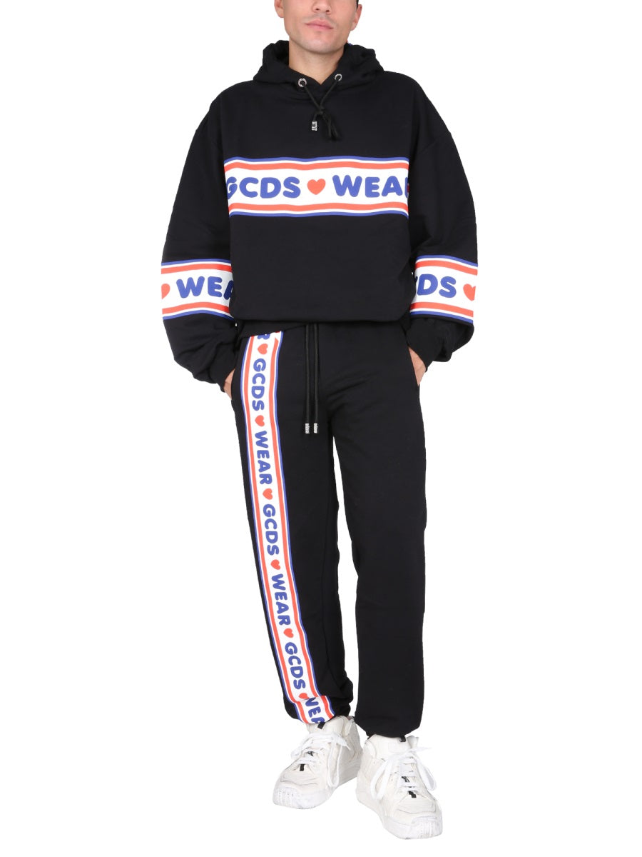 CUTE TAPE LOGO SWEATSHIRT GCDS