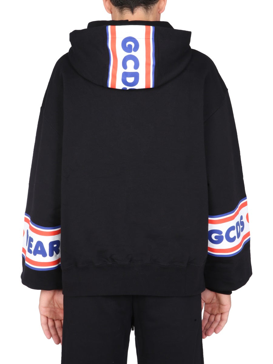 CUTE TAPE LOGO SWEATSHIRT GCDS