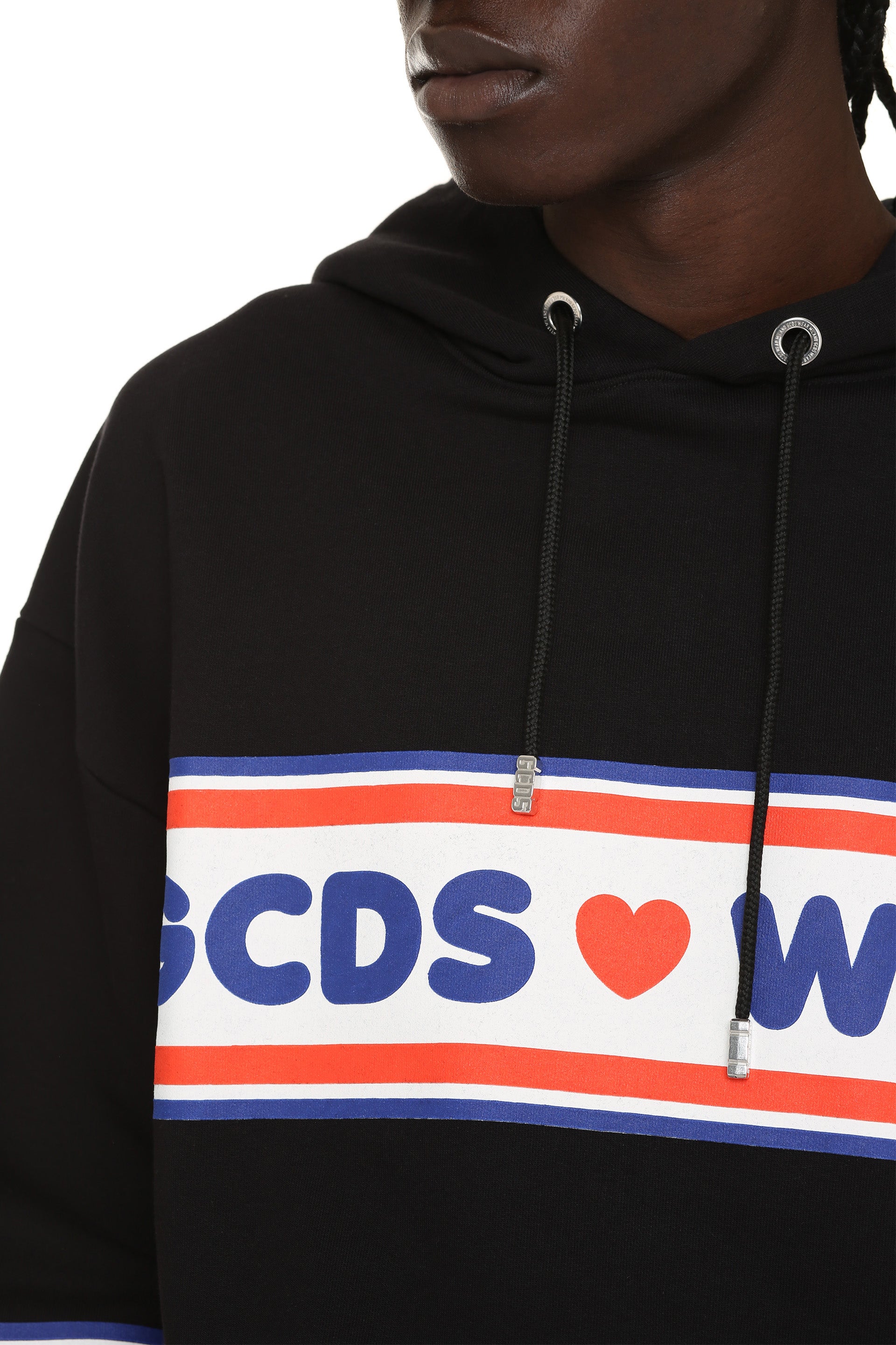 CUTE TAPE LOGO SWEATSHIRT GCDS