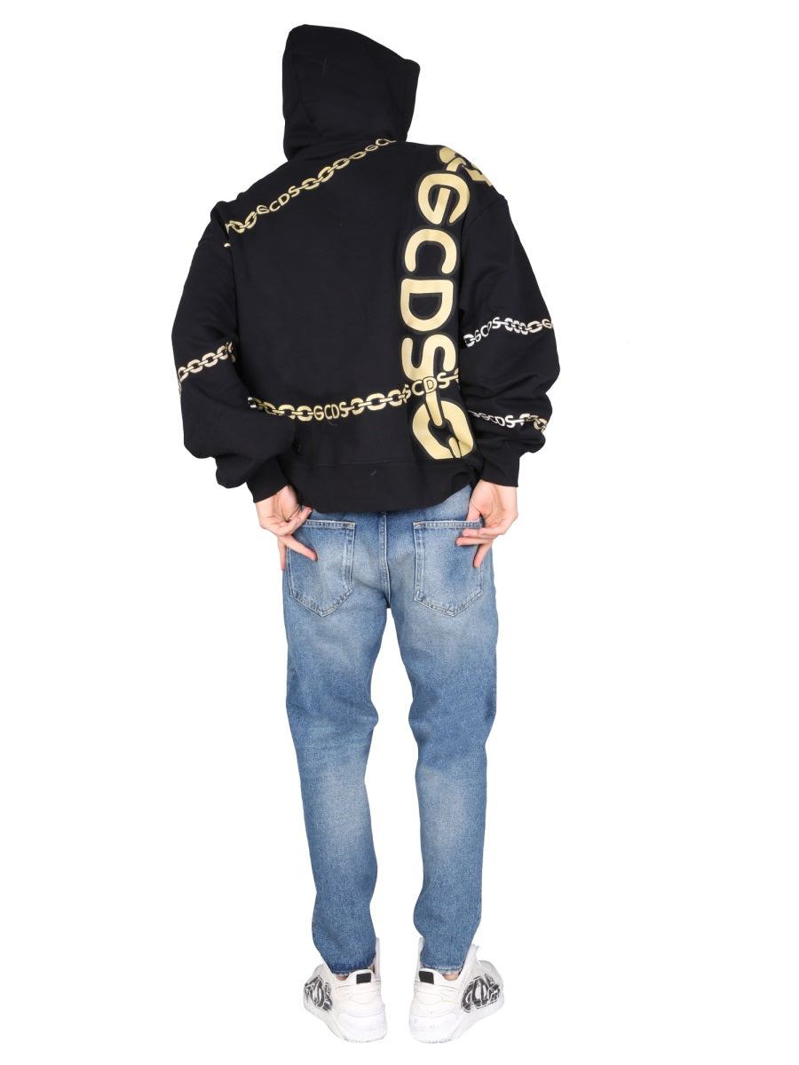 CHAIN SWEATSHIRT GCDS