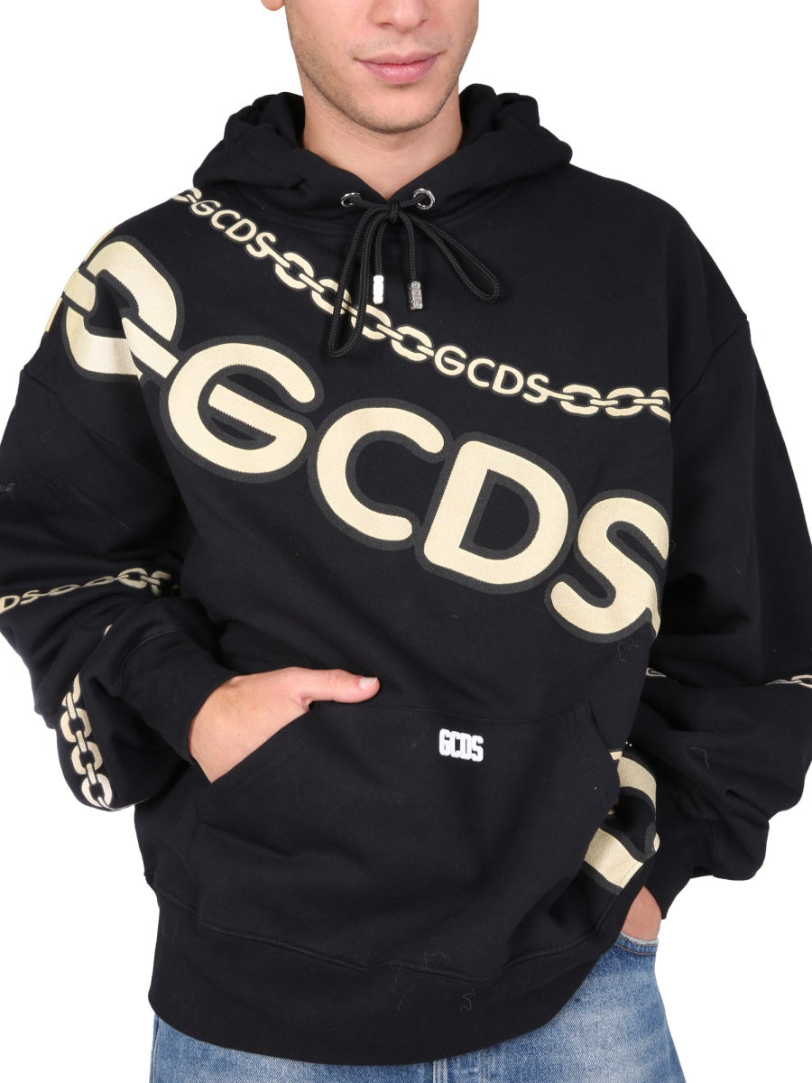 CHAIN SWEATSHIRT GCDS