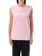 BALMAIN PARIS TANK TOP Balmain ROSE S