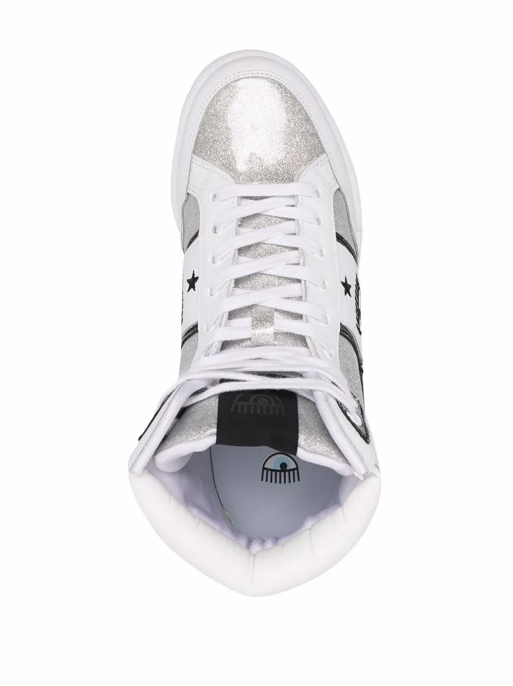 LOGOMANIA HIGH SNEAKER Chiara Ferragni