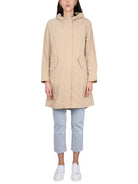 LONG SUMMER PARKA Woolrich BEIGE XS