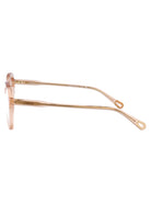 PINK-PINK-TRANSPARENT ACETATE GLASSES Chloé