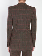 CHECKED WOOL TAILORED JACKET Chloé