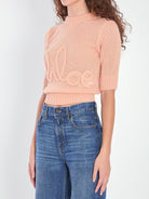 PEACH ORANGE SWEATER EXQUISITE Chloé