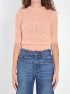 PEACH ORANGE SWEATER EXQUISITE Chloé PEACH ORANGE S