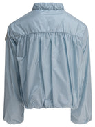 LIGHT BLUE POLYAMIDE JACKET MONCLER KIDS