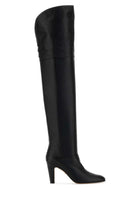 BLACK LEATHER EVE BOOTS Chloé BLACK 40