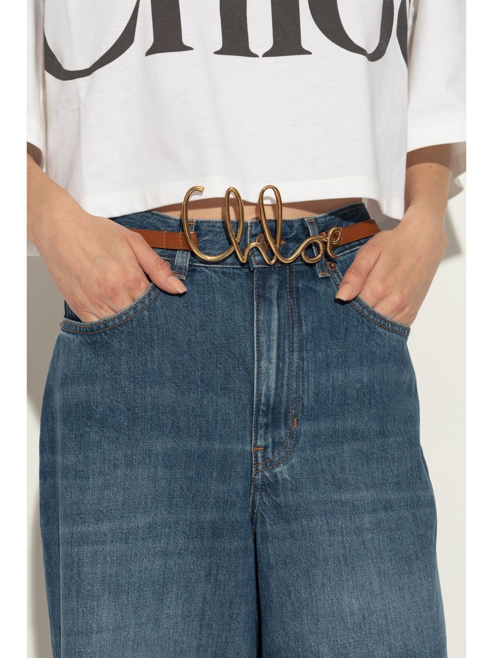 CHLOÈ ICONIC LEATHER BELT Chloé