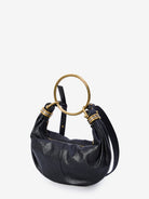 BLACK LEATHER BRACELET HANDBAG Chloé