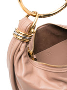 ANTIQUED PINK LEATHER BRACELET HANDBAG Chloé