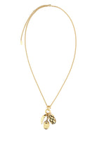 GOLD METAL NECKLACE Chloé GOLD TU