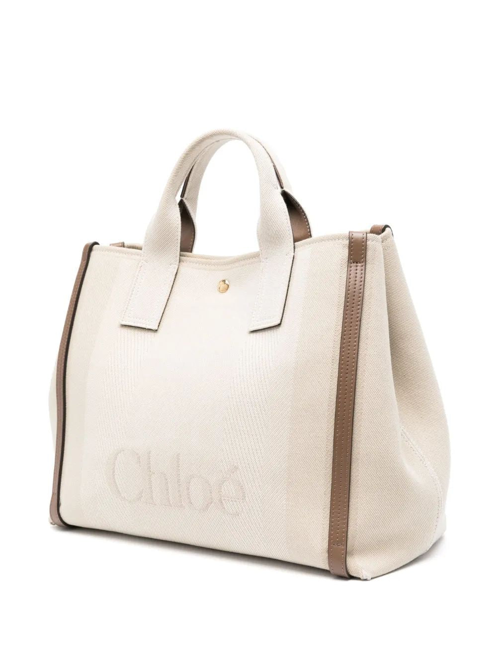 MULTICOLOR CANVAS CHLOÃ© CARRY SHOPPING BAG Chloé