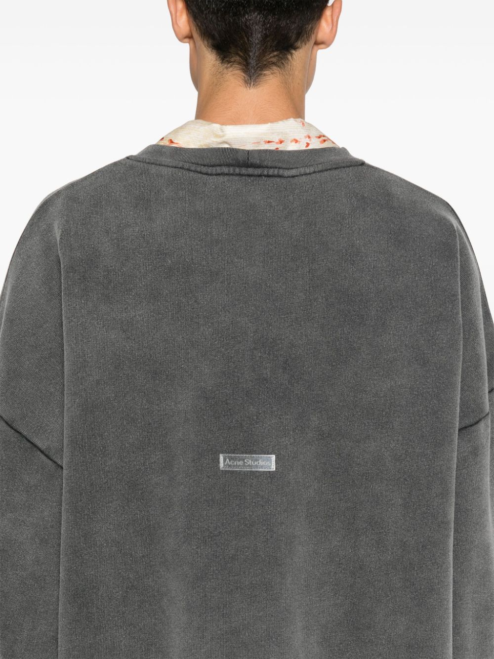 GREY COTTON SWEATERS ACNE Studios
