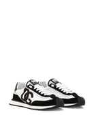 WHITE FLAT SHOES Dolce & Gabbana