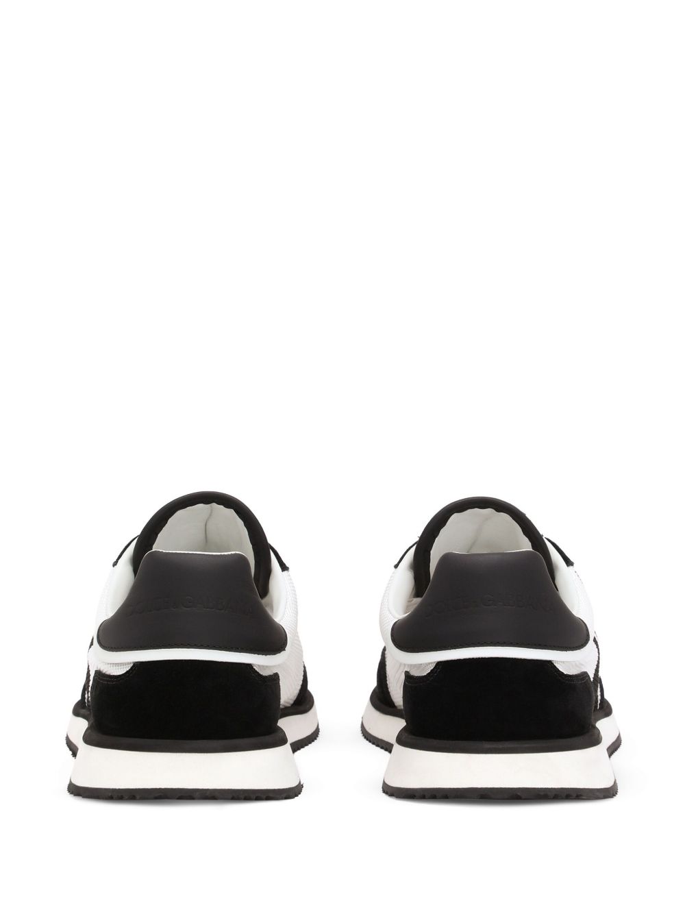 WHITE FLAT SHOES Dolce & Gabbana