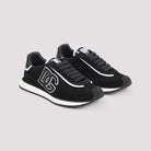 BLACK LEATHER FLAT SHOES Dolce & Gabbana