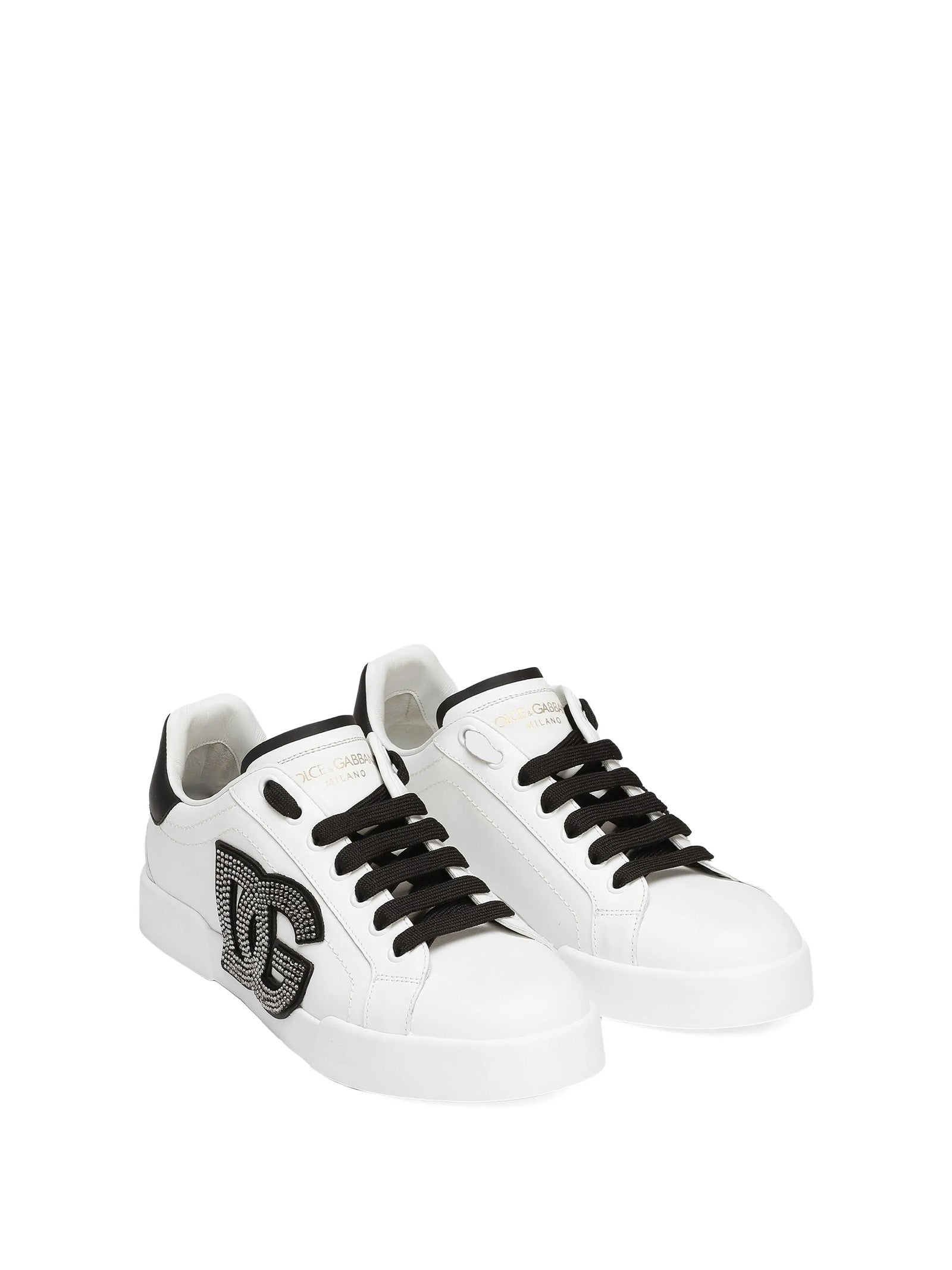 DOLCE &AMP; GABBANA PORTOFINO LIGHT STROBEL SNEAKER IN CALFSKIN Dolce & Gabbana