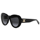 Celine Triomphe CL40317U 01B Celine Black 55