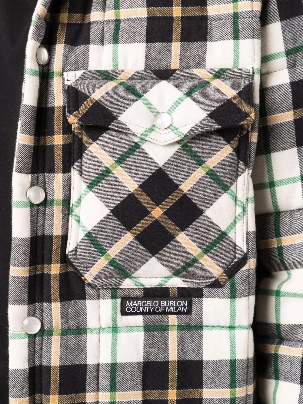 CAMICIA A QUADRI Marcelo Burlon