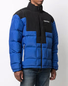 CROSS BLOCK LOGO DOWN JACKET Marcelo Burlon