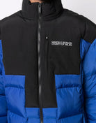 CROSS BLOCK LOGO DOWN JACKET Marcelo Burlon