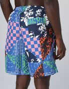 MIX&MATCH PATCHWORK SWIM SHORTS Marcelo Burlon