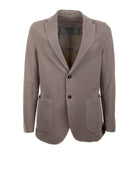 CIRCOLO 1901 SINGLE BREASTED OXFORD JACKET CIRCOLO 1901 LIQUIRIZIA 48