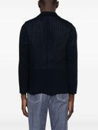 CIRCOLO 1901 NAVY SINGLE BREASTED COTTON JACKET CIRCOLO 1901