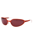 BURNT ORANGE STEEL SUNGLASSES Mykita