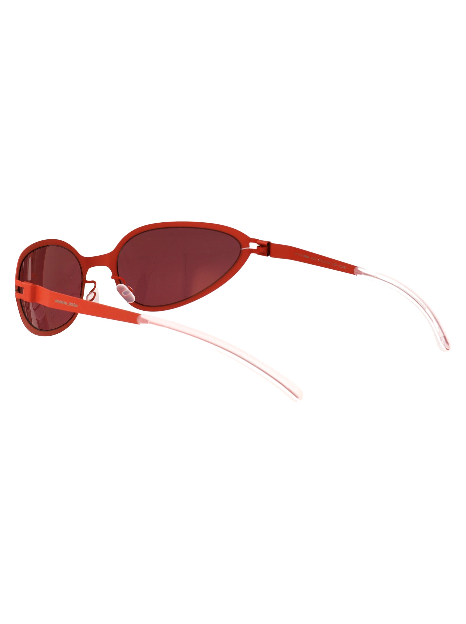 BURNT ORANGE STEEL SUNGLASSES Mykita