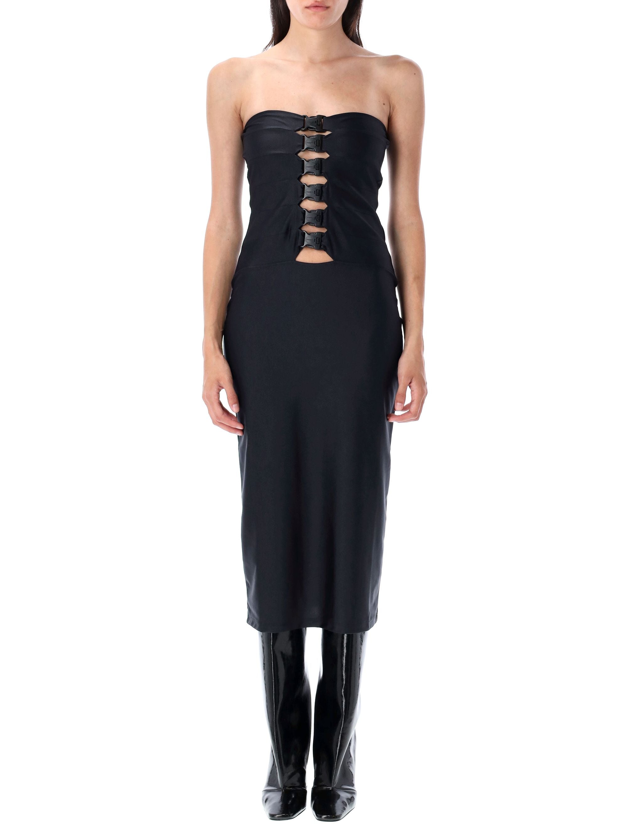 MULTI BUCKLE DRESS Coperni BLACK S