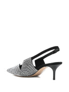 CRYSTAL EMBELLISHED STAR CUT OUT LOW STILETTO Coperni