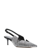 CRYSTAL EMBELLISHED STAR CUT OUT LOW STILETTO Coperni