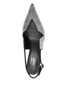 CRYSTAL EMBELLISHED STAR CUT OUT LOW STILETTO Coperni