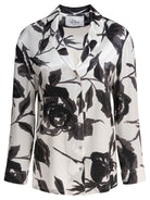 WHITE SILK SHIRT SLEEP NO MORE WHITE S