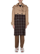 DOUBLEBREASTED TRENCH Marni BROWN 40
